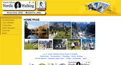Desktop Screenshot of nordicwalk.it