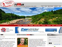 Tablet Screenshot of nordicwalk.pl